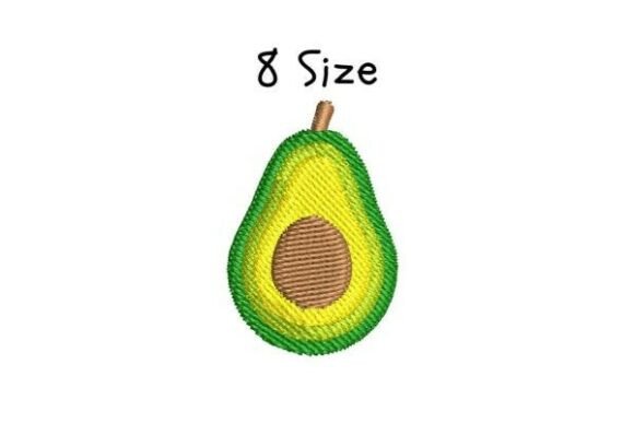 Avocado Embroidery Design Review