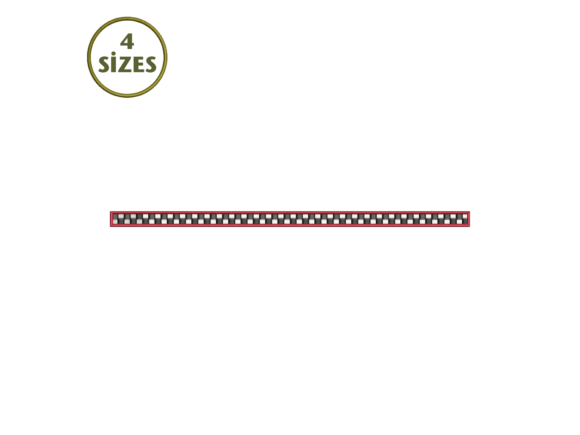 Checkerboard Border Embroidery Review